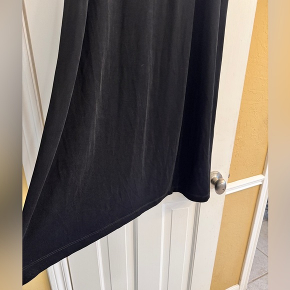 Travelers by Chico's Classic Black Maxi A line Skirt Sz 3(16) - Picture 2 of 6